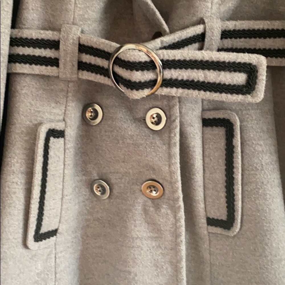 Gray Pea Coat - image 3